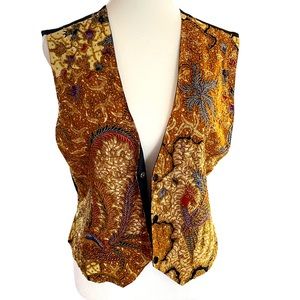 Vintage beaded vest